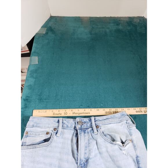 American Eagle Jeans Size 28x28 Mens Blue Pants Denim Stretch Athletic Straight - Picture 10 of 13